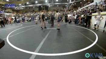 100 lbs Quarterfinal - Michael Rodgers, Newcastle Youth Wrestling vs Blaine Derryberry, Team Nomad