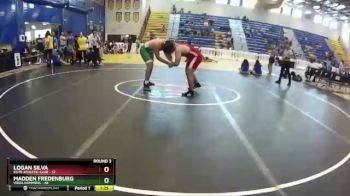 220 lbs Round 3 (8 Team) - Madden Fredenburg, Viera Hammers vs Logan Silva, Elite Athletic Club