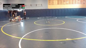 106 lbs Champ. Round 1 - Wesley Browning, Pendleton vs Malik Furqan, McKay