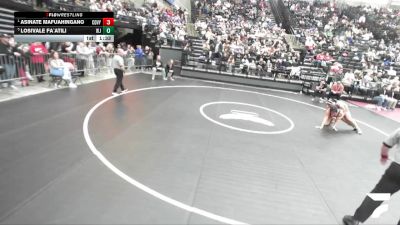 5A 190 lbs Semifinal - Asinate Mafuahingano, Cedar Valley vs Losivale Fa`atili, West Jordan