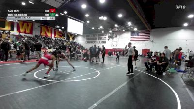 113 lbs Cons. Round 2 - Ace That, Downey vs Joshua Heard, Chaparral