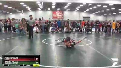 102 lbs Cons. Round 2 - Brody Julian, Buena Vista Outlaws vs Parker Wood, Hawks