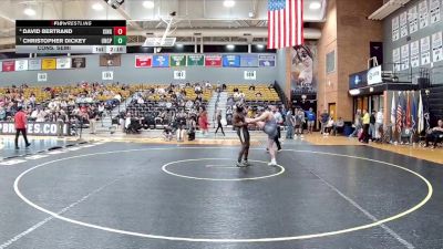 197 lbs Cons. Semi - David Bertrand, King vs Christopher Dickey, UNC Pembroke