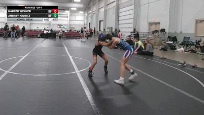 64-68 lbs Cons. Semi - Aubrey Krantz, Slick Chicks vs Harper Weaver, AISIG