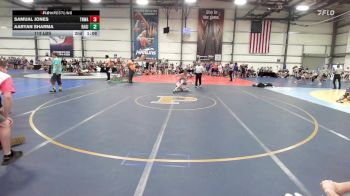 120 lbs Rr Rnd 2 - Bentley Crawley, TNWA Black vs Owen Healy, Ragin Raisins Concord HS