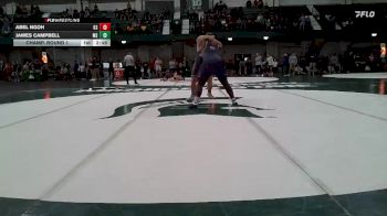 285 lbs Champ. Round 1 - James Campbell, Michigan State vs Abel Ngoh, Kent State