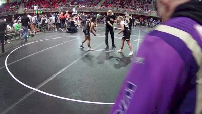 165 lbs Round 2 - Izzy Lopez, DC West Youth Wrestling vs Braegan Jennings, St. Paul