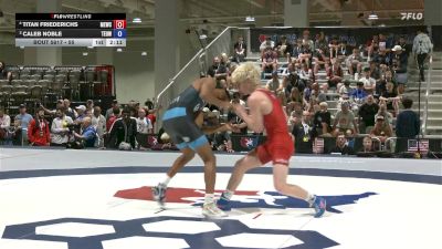 55 lbs 1st Place Match - Titan Friederichs, MN Elite Wrestling Club vs Caleb Noble, Toss Em Up Wrestling Academy