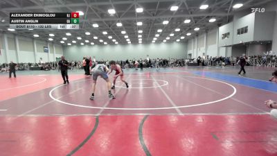 132 lbs Consi Of 64 #1 - Alexander Ekimoglou, NJ vs Austin Anglin, GA
