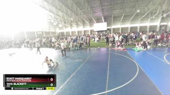 55 lbs Cons. Round 2 - Ryatt Marquardt, Excalibur Youth Wrestling vs Tate Blackett, JWC