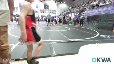 55 lbs Rr Rnd 1 - Jasper Pulliam, Sperry Wrestling Club vs Kenneth Silkey, Hilldale Youth Wrestling Club