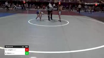 65 lbs Round Of 16 - Michael Longtin, North Country Wrestling Club vs Beckett Storm, Takedown Express WC