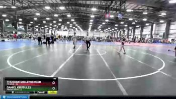 96 lbs Round 2 (6 Team) - Thunder Sollenberger, PA Gold vs Daniel Krutules, Minion White