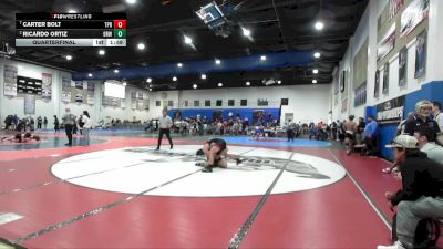 120 Boys Quarterfinal - Carter Bolt, Torrey Pines vs Ricardo Ortiz, Brawley