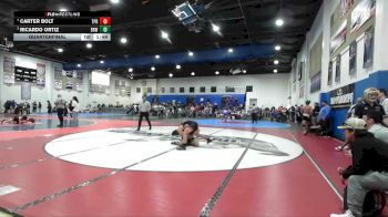120 Boys Quarterfinal - Carter Bolt, Torrey Pines vs Ricardo Ortiz, Brawley
