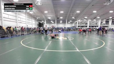 81 lbs Consi Of 16 #2 - Noah Oliveira, Team Tugman vs Jameson Mix, Doughboys WC