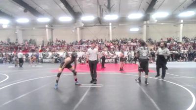 184 lbs Quarterfinal - Wade Henderson, Sargent Farmers vs Elijah Nez, No Team