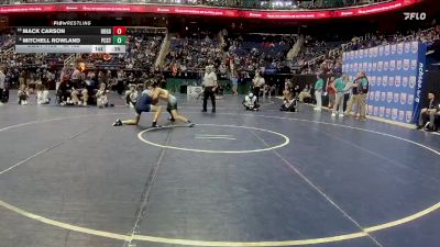 4A 138 lbs Cons. Round 1 - Mack Carson, Hoggard vs Mitchell Rowland, Pinecrest