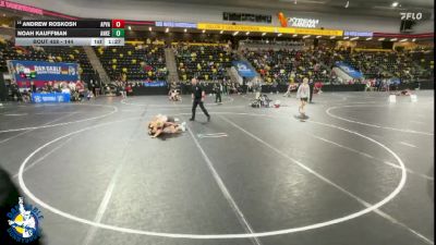 144 lbs Cons. Round 1 - Andrew Roskosh, Apple Valley vs Noah Kauffman, Ankeny