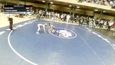 113 lbs Champ. Round 3 - Logan Harris, Rockton (Hononegah) vs Elijah Bell, Lincoln-Way (East)