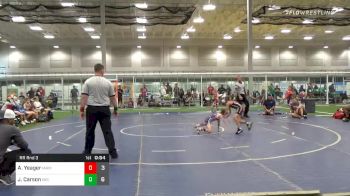 52 lbs Prelims - Asher Yeager, Iowa Hammers vs John Carson, Intense Wrestling Club