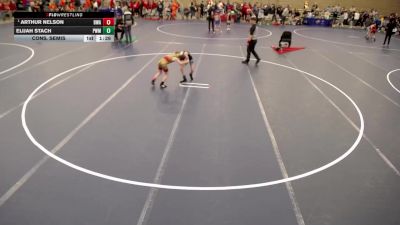 12U - 70 lbs Cons. Round 4 - Arthur Nelson, Blaine Wrestling Association vs Elijah Stach, Pursuit Wrestling Minnesota