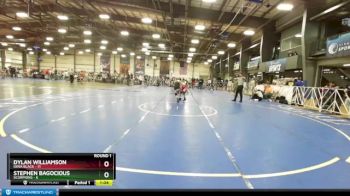 92 lbs Rd# 1 9:00am Friday - Dylan Williamson, Iowa Black vs Stephen Bagocious, Scorpions