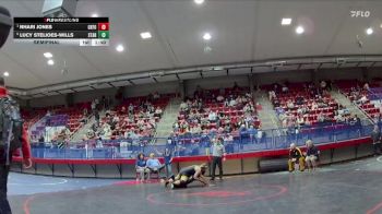 Girls 185 lbs Semifinal - Nhari Jones, Oxford vs Lucy Stelioes-Wills, Starkville High School Girls
