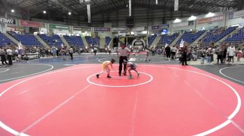 73 lbs Semifinal - Brian Baca, NM Bad Boyz vs Kendric Trout-Palomo, Nebraska Elite WC