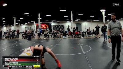 130 lbs Placement (4 Team) - Elijah Friend, Junior Terps Xpress vs Troy Kaplan, Red Devil WC