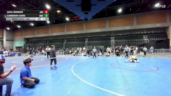 106 lbs 7th Place Match - Cameron Caito, Gregori vs Luca Gordon, Junipero Serra