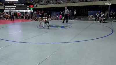 62 lbs Consi Of 8 #2 - Ash Henecker, Glen Rock vs Ethan Ulrick, Chestertown