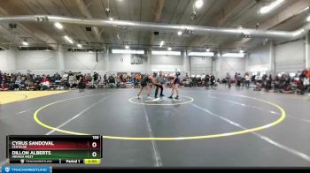 150 lbs Champ. Round 1 - Cyrus Sandoval, Centauri vs Dillon Alberts, Arvada West