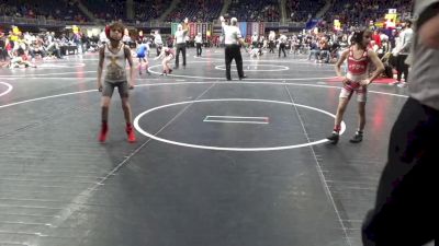 60 lbs Semifinal - Brock Taylor, Beth Center vs Cayden Comfort, Williamsport