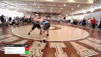 285 lbs Consi Of 8 #2 - Brady Elswick, Noke Wrestling RTC vs Mason Cover, Cleveland State