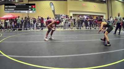 88 lbs Consi Of 8 #2 - Ian Thorton, Viper Wrestling vs Ali Kashef, Bay Area Dragons WC