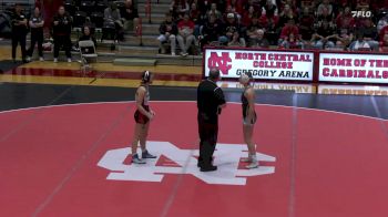 138 lbs Callie Alfieri, North Central College vs Madison Cook, Carthage College