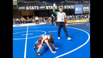 53 lbs Cons. Round 4 - Gavin Gilbertson, Punisher Wrestling Company vs Jaxonn Estrada, Wrestling Club Tacoma Slam