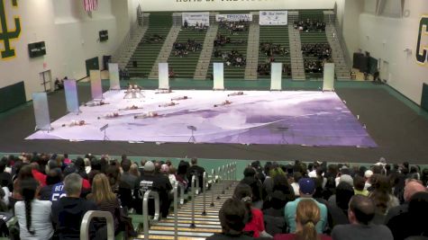 Cerritos HS "Cerritos CA" at 2025 WGI Guard Manhattan Beach Regional