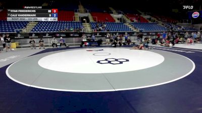 120 lbs Cons. Quarters - Titan Friederichs, MN vs Cale Vandermark, IA
