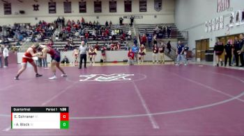 182 lbs Quarterfinal - Anthony Black, Tecumseh vs Ethan Schraner, Tell City