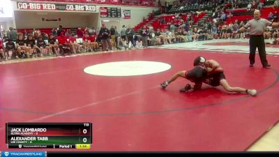 113 lbs Semis & 1st Wb (8 Team) - Alexander Tabb, Lee County vs Jack Lombardo, Glynn Academy