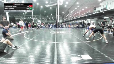 174 lbs Rr Rnd 5 - Christian King, Conestoga Valley - HS vs Matt Cappa, Central Bucks West - HS