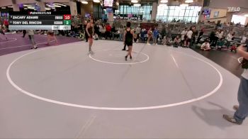 106 lbs Champ. Round 1 - Neo Leyva, El Paso Enforcers Wrestling Club vs Asael Mendoza, Dumas Wrestling