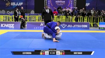 Igor Tanabe vs Leo Ferreira 2026 European Jiu-Jitsu IBJJF Championship