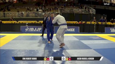 Jacob Russell Henson vs Erik Robert Dobbs 2025 Pan Jiu Jitsu IBJJF Championship