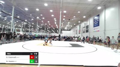 79 lbs Rr Rnd 1 - Owen Coonradt, Grit Mat Club vs Nicholas Hoskin, Kraken Blue