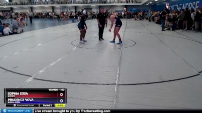 160 lbs Cons. Round 1 - Sophia Sosa, Quincy vs Prudence Vova, Buena Vista