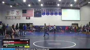 195 lbs Champ. Round 2 - Austin Barral, Thermopolis vs Aiden Selcher, Sheridan