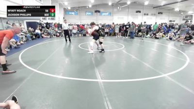 220 lbs Round Robin 1 - Wyatt Roach, The Asylum White-HS vs Jackson Phillips, Northern Elite-HS